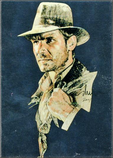 Indiana Jones Masterpieces (Foil Subset) card 5 Silver Foil