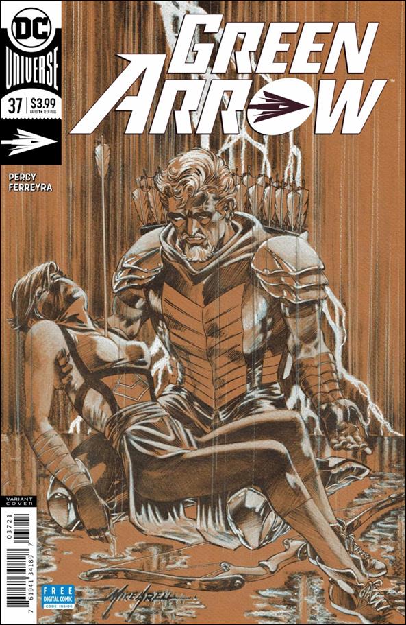 Green Arrow (2016) issue 37-B Mike Grell Cover