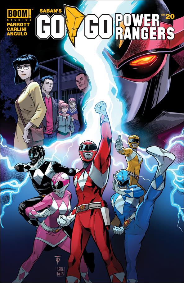 Saban's Go Go Power Rangers issue 20 Marcus To Cover