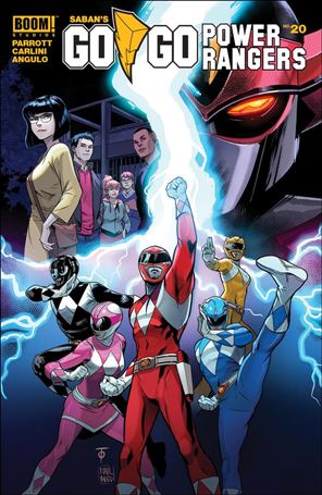 Saban's Go Go Power Rangers issue 20 Marcus To Cover