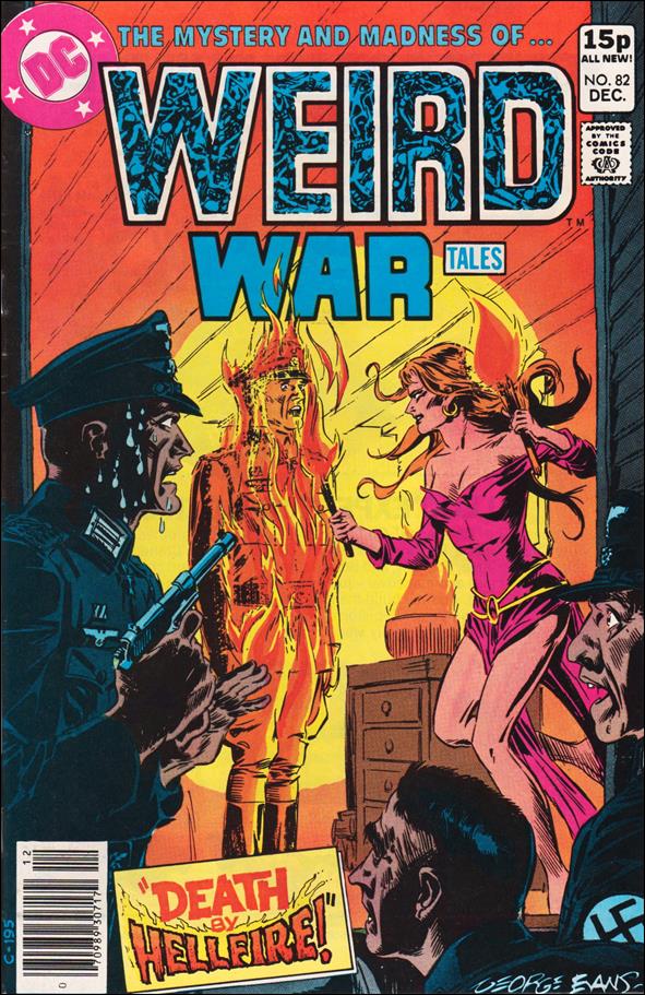 Weird War Tales (1971) issue 82-B UK Price Cover