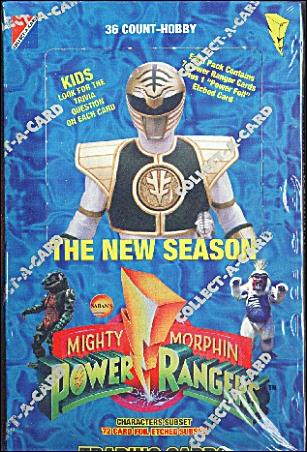Power Rangers: The New Season card 2 Hobby Set