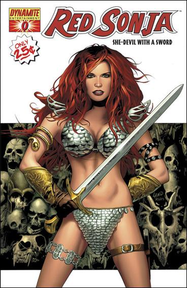Red Sonja (2005) issue 0 Greg Land "White" Cover