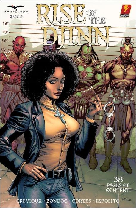 Rise of the Djinn issue 2-B Anthony Spay Cover