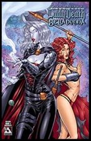 Medieval Lady Death Belladonna issue 1/2-F Commemorative Cover 1/1500