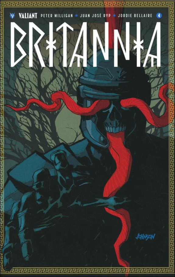 Britannia issue 4-F Dave Johnson 1:50 Cover
