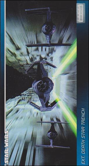 Star Wars Widevision (Base Set) card 105 Ext. Death Star Trench