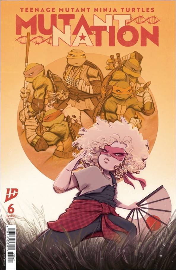 Teenage Mutant Ninja Turtles: Mutant Nation issue 6-B Vitor Cafaggi Cover