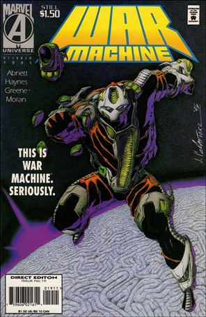 War Machine (1994) issue 19