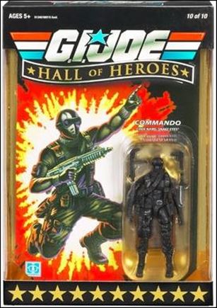 G.I. Joe 25th Anniversary Hall of Heroes figure 10 Snake Eyes (Commando)