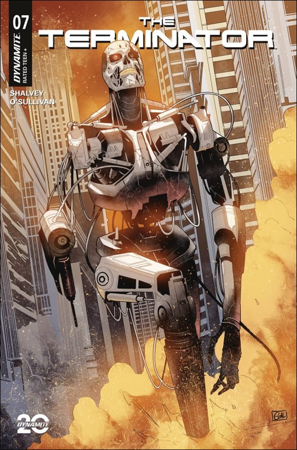 Terminator (2024) issue 7-B Edwin Galmon Cardstock Cover