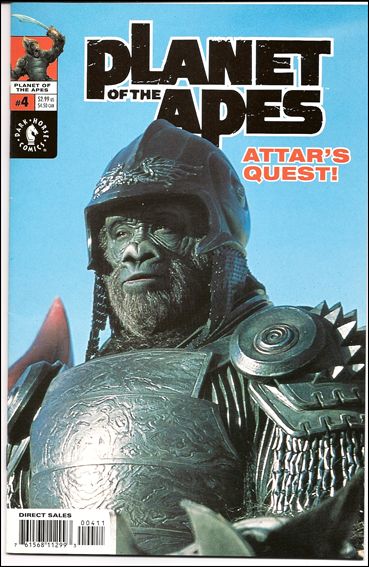 Planet of the Apes (2001/09) issue 4-B Photo Cover