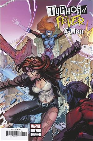 Typhoid Fever: X-Men issue 1-B Gerardo Sandoval Connecting Cover