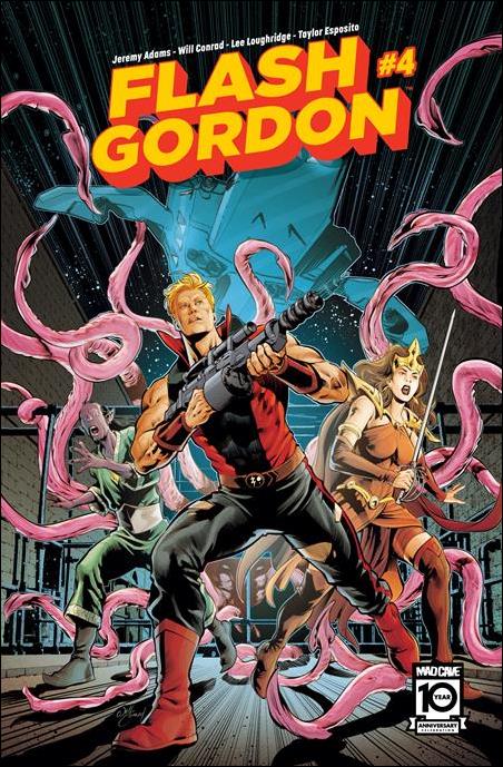 Flash Gordon (2024) issue 4 Will Conrad Cover