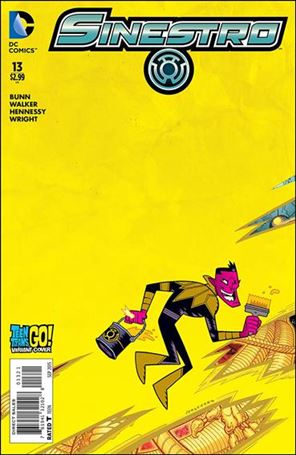 Sinestro issue 13-B Jorge Corona Teen Titans Go! Cover