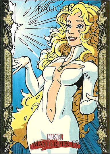2007 Marvel Masterpieces (Parallel Gold Border Base Set) card 21 Dagger