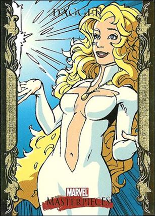 2007 Marvel Masterpieces (Parallel Gold Border Base Set) card 21 Dagger