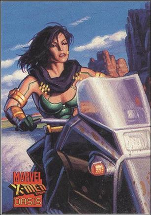 X-Men 2099: Oasis (Base Set) card 18 Shakti goes solo