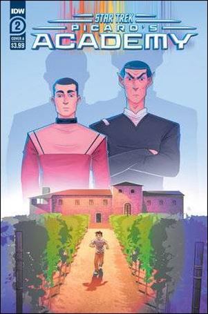 Star Trek: Picard's Academy issue 2 Sweeney Boo Cover