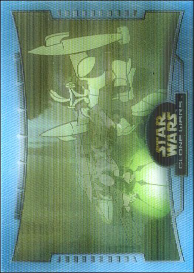 Star Wars: The Clone Wars (Battle Motion Lenticular Subset) card B10 Underwater Clone Troopers