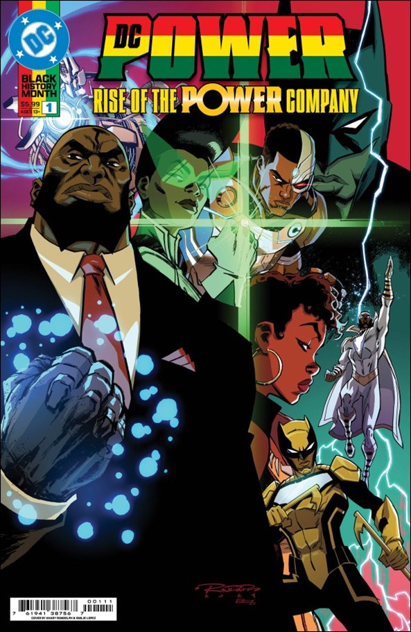 DC Power: Rise of the Power Company issue 1 Khary Randolph Cover