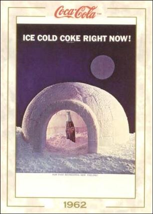 Coca-Cola Collection Series 1 (Base Set) card 72 Ice Cold Coke