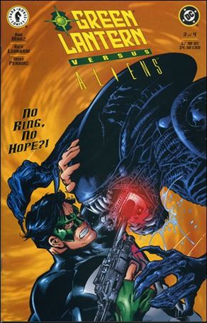Green Lantern vs Aliens issue 3