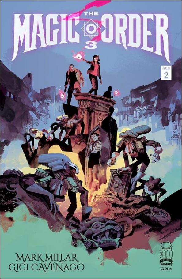 Magic Order 3 issue 2 Gigi Cavenago Cover