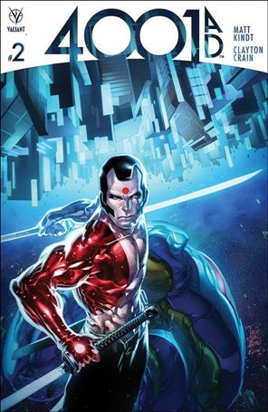 4001 A.D. issue 2-D Philip Tan Cover