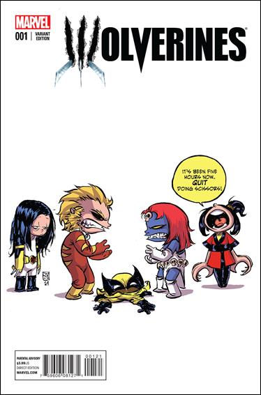 Wolverines issue 1-F Skottie Young Baby Cover