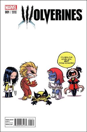 Wolverines issue 1-F Skottie Young Baby Cover
