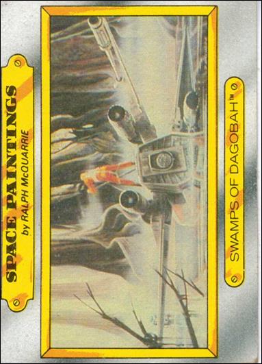 Star Wars: The Empire Strikes Back: Series 1 (Base Set) card 123 Swamps of Dagobah