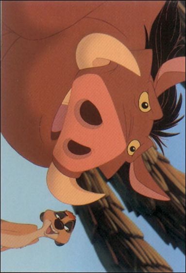 Lion King: Series 1 (Base Set)  card 39 Hakuna Matata