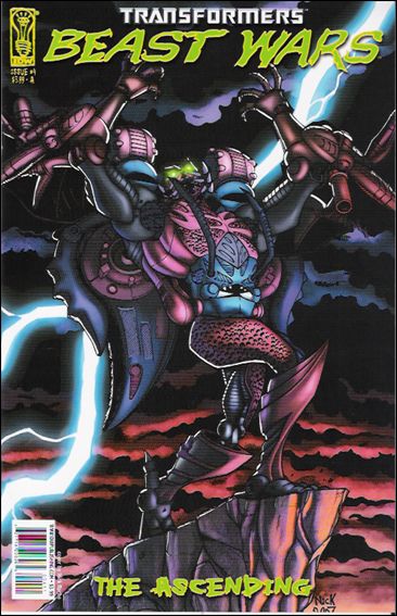 Transformers: Beast Wars: The Ascending issue 4 Nick Roche Standard Cover