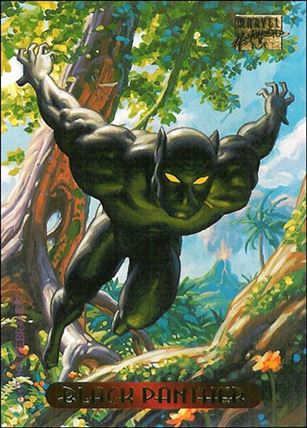 1994 Marvel Masterpieces (Base Set) card 8 Black Panther