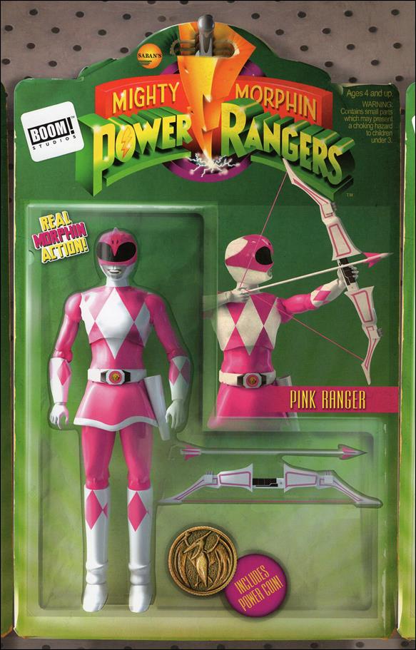 Mighty Morphin Power Rangers issue 3-B David Ryan Robinson Cover