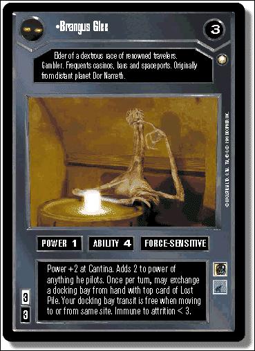 Star Wars: Special Edition Limited (Base Set) card 6 Brangus Glee