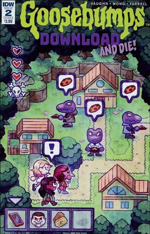 Goosebumps: Download and Die! issue 2-B Christina Kelly Cover