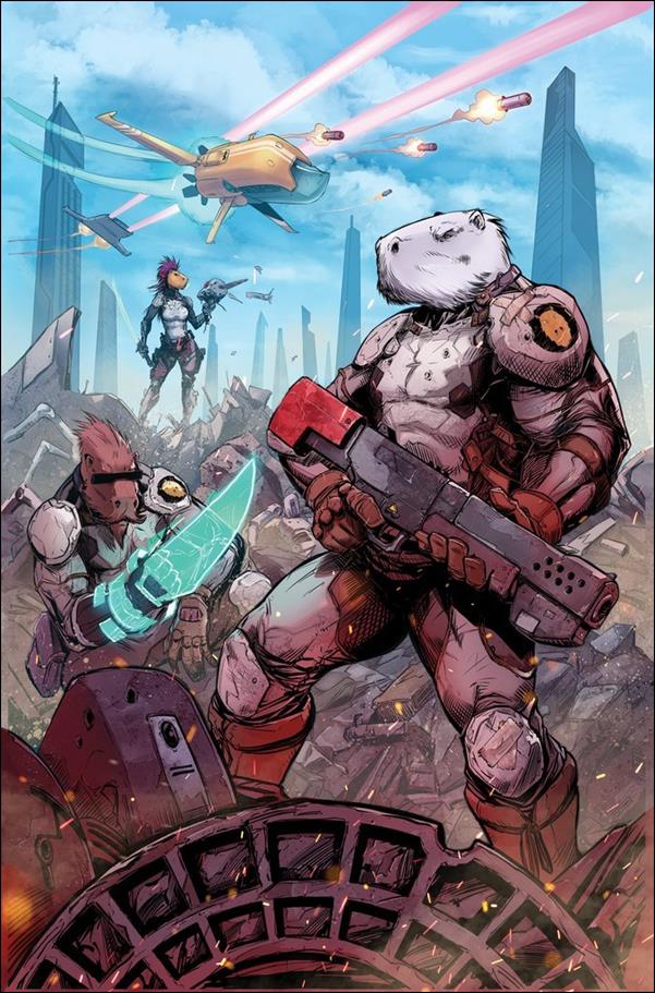 Galactic Rodents of Mayhem issue 1-B Sebastian Navas Webstore Virgin Cover 