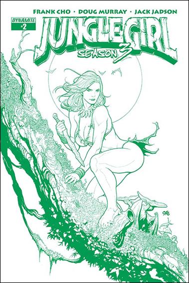 Jungle Girl Season 3 issue 2-D Jungle Green Cover 1/50