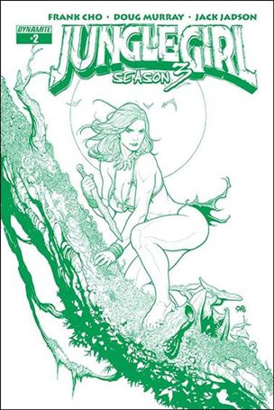 Jungle Girl Season 3 issue 2-D Jungle Green Cover 1/50