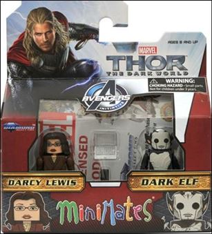 Marvel Minimates figure 157-B Darcy Lewis and Dark Elf