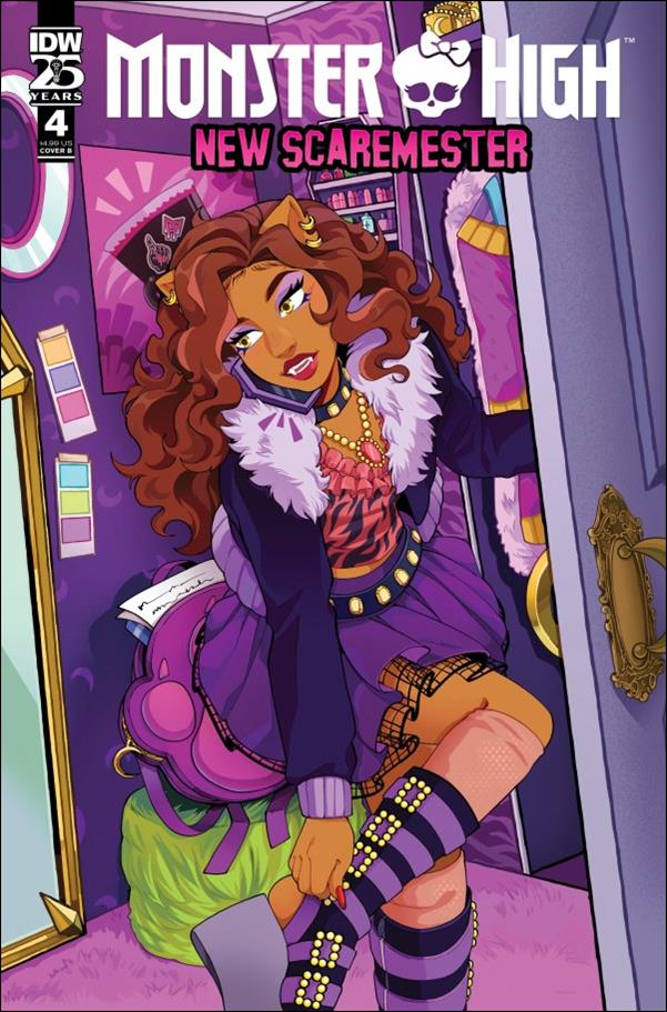 Monster High: New Scaremester issue 4-B Luciannys Camacho Cover