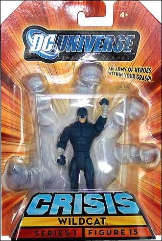 DC Universe: Infinite Heroes - Crisis (Series 1) figure 15 Wildcat (Blue Costume)