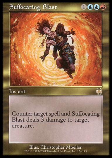 Magic the Gathering: Apocalypse (Base Set) card 124 Suffocating Blast