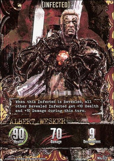 Resident Evil: Alliance (Base Set) card MA-029 Albert Wesker