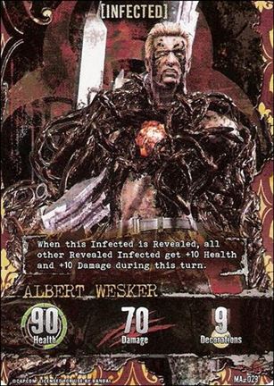 Resident Evil: Alliance (Base Set) card MA-029 Albert Wesker