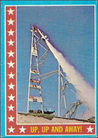 Evel Knievel (Base Set) card 54 Up, Up and Away!
