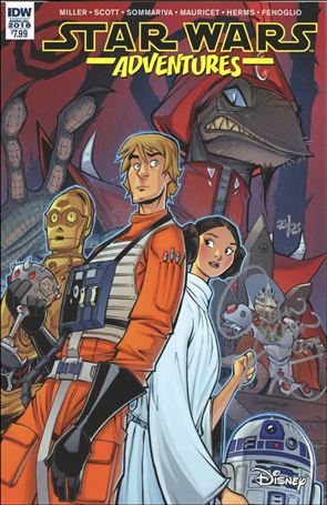 Star Wars Adventures Annual issue 2018-C DF John Jackson Miller Signed 1/25 Cover