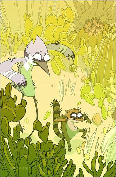 Regular Show issue 1-T Phoenix Comicon Cover
